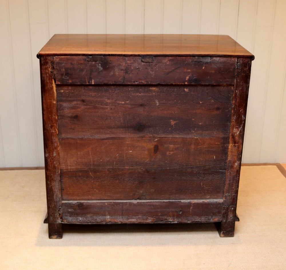 Late 17th Century Carved Oak Chest Of Drawers  View IX