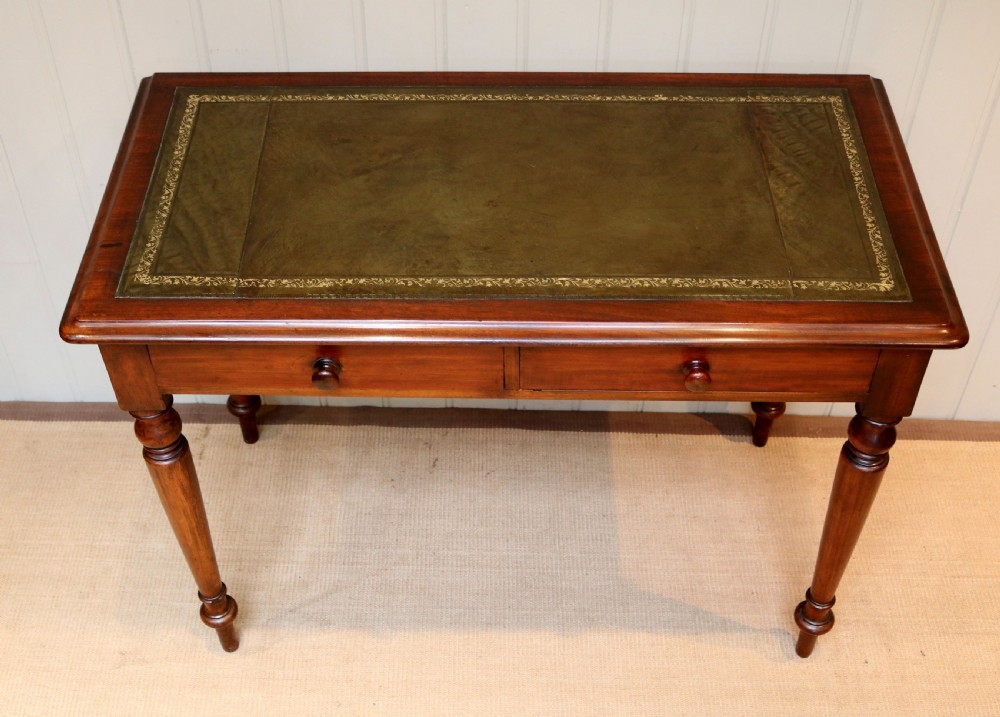 Late 19th Century Mahogany Writing Table  View II