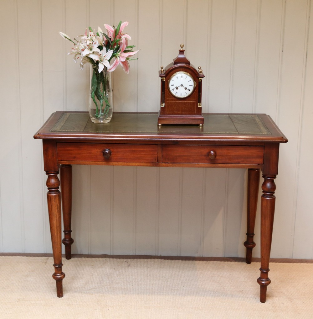 Late 19th Century Mahogany Writing Table  View IV