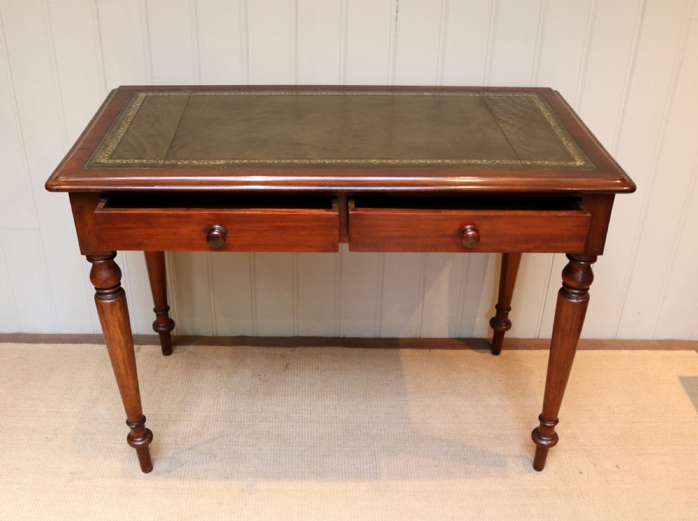 Late 19th Century Mahogany Writing Table  View V