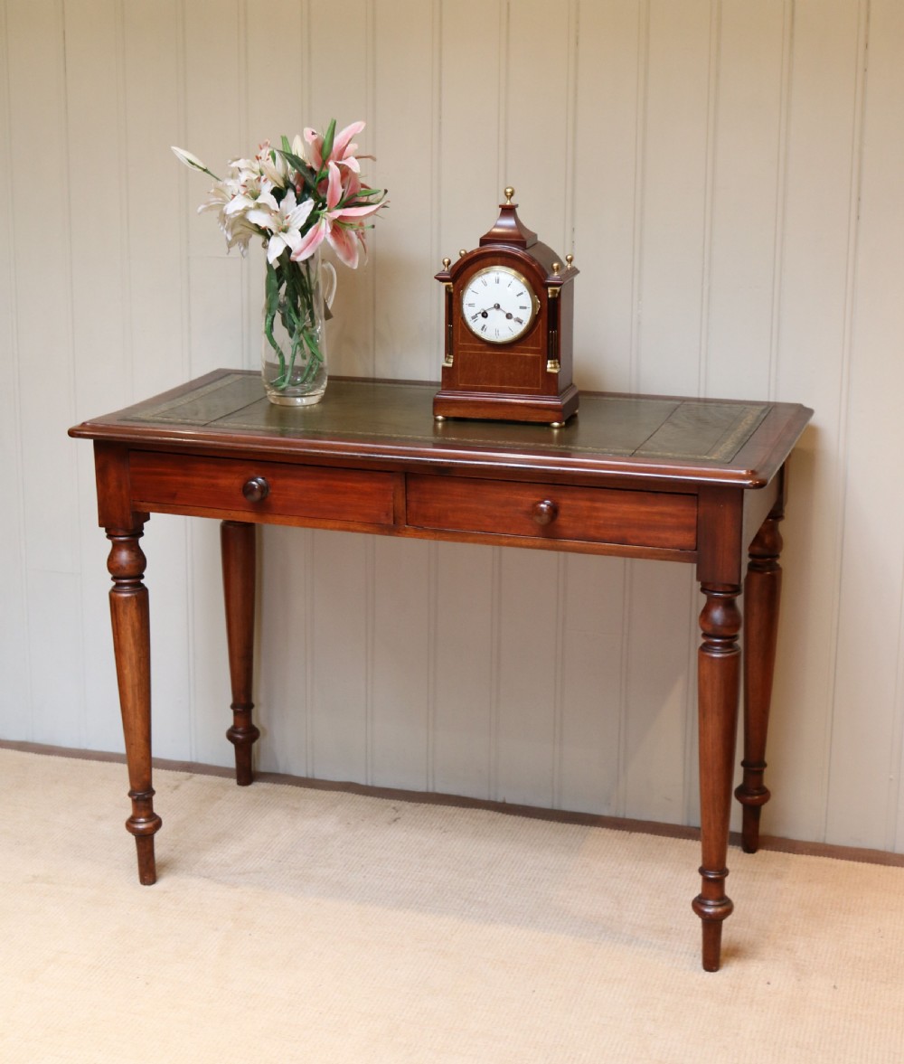 Late 19th Century Mahogany Writing Table  View VII