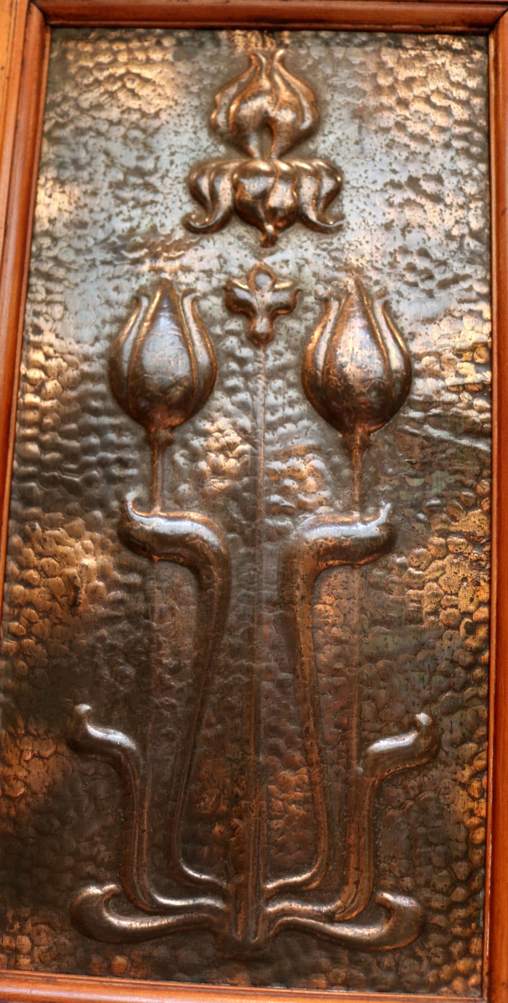 Satin Walnut Art Nouveau Wardrobe  View IX