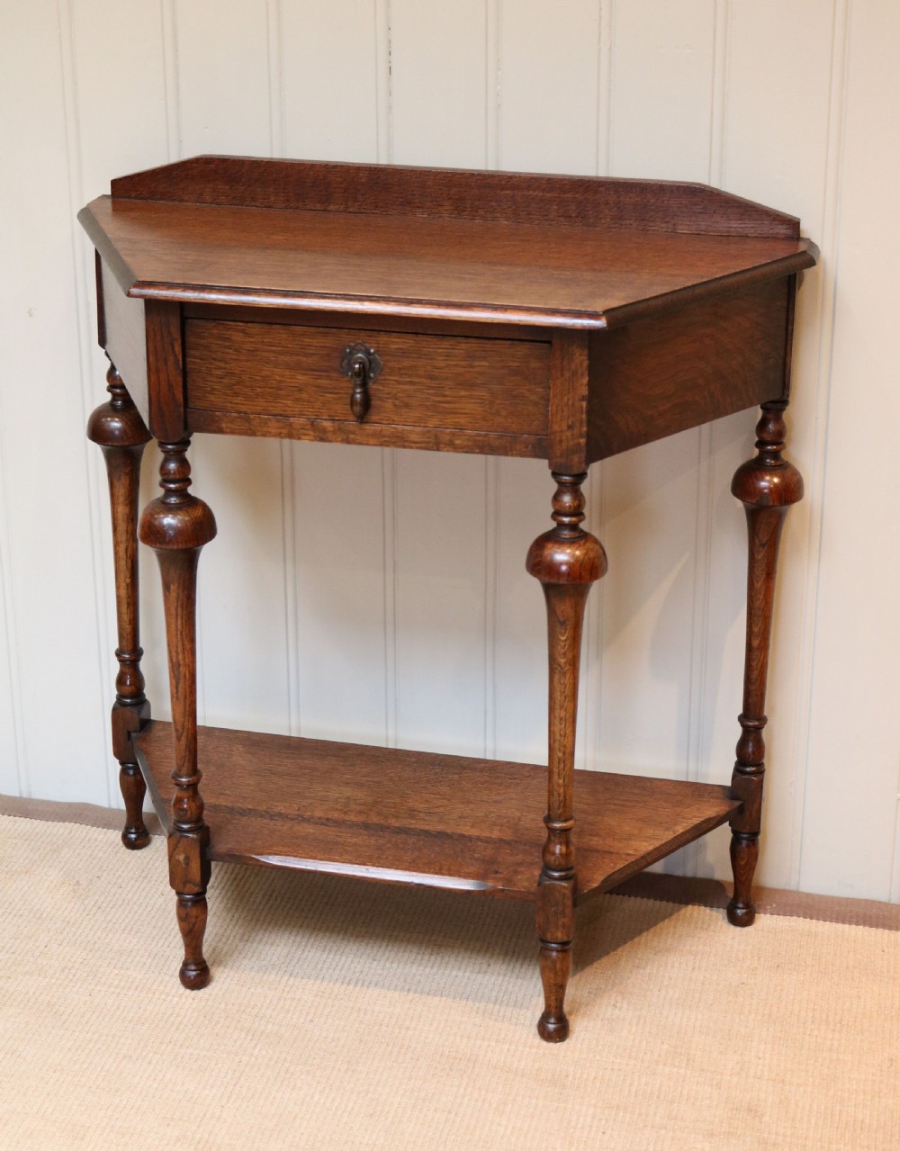 Oak Side Table  View II