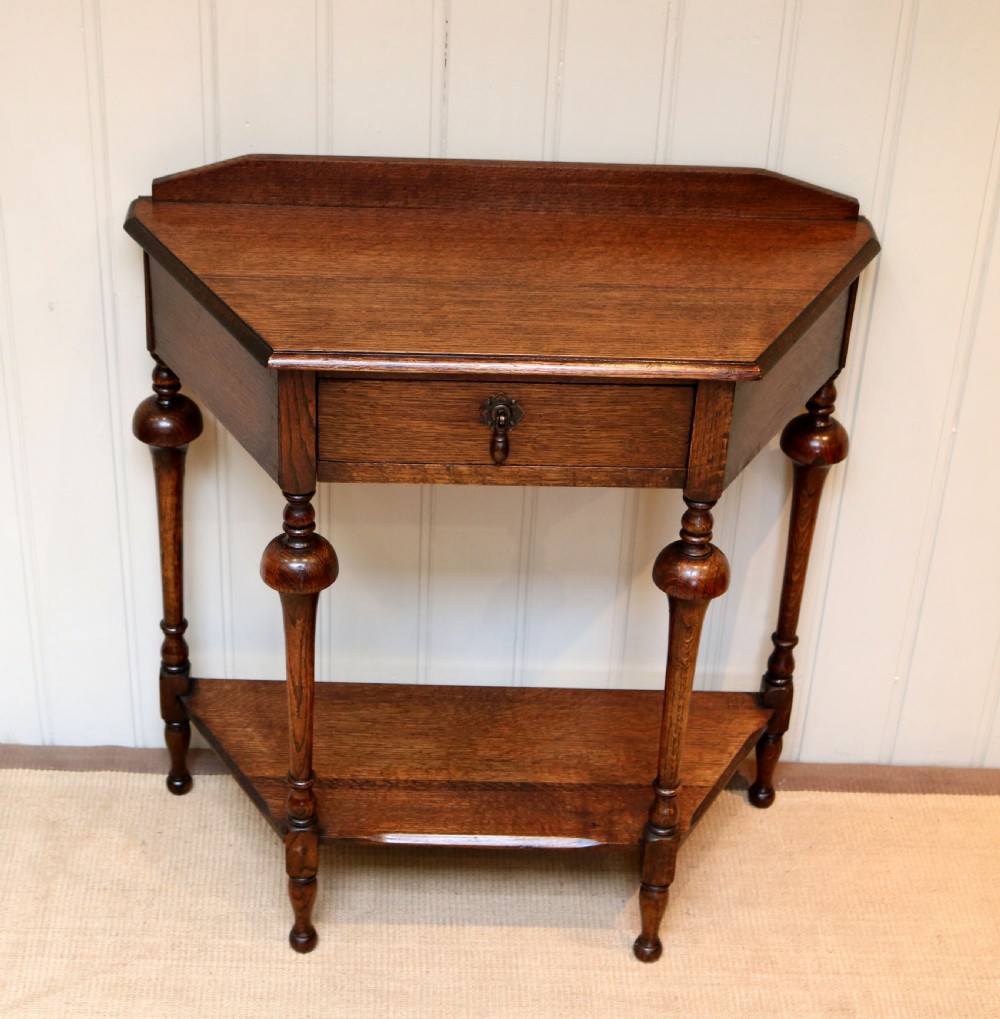 Oak Side Table  View III