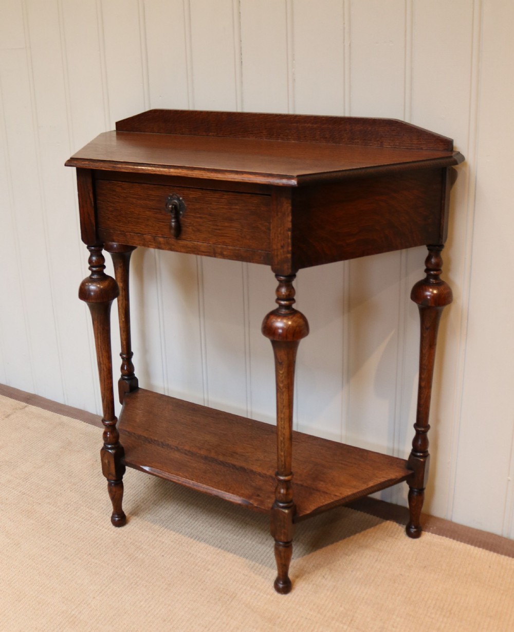 Oak Side Table  View VII