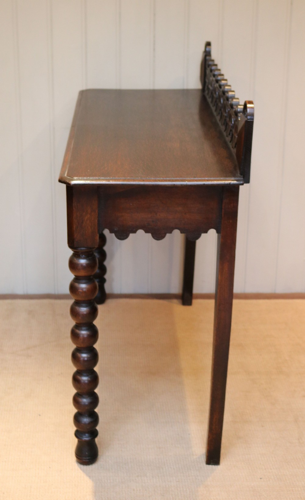 Victorian Oak Hall Table View VI