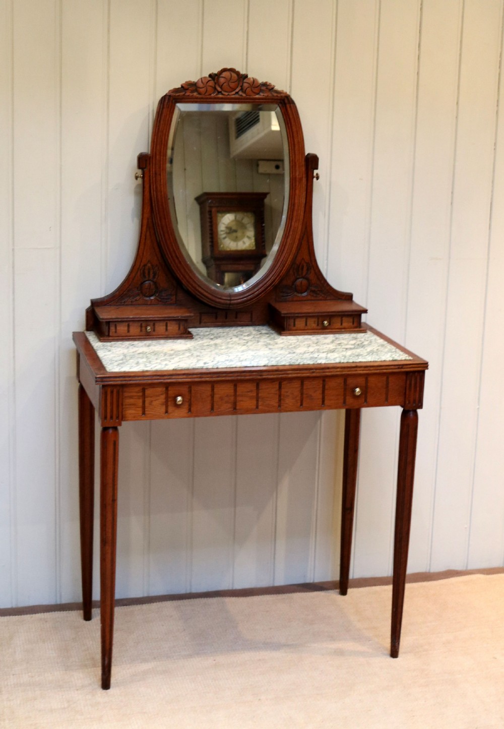 French Oak Dressing Table  View III