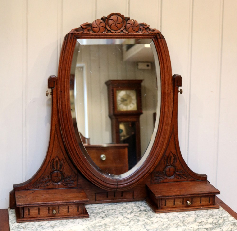 French Oak Dressing Table  View IV