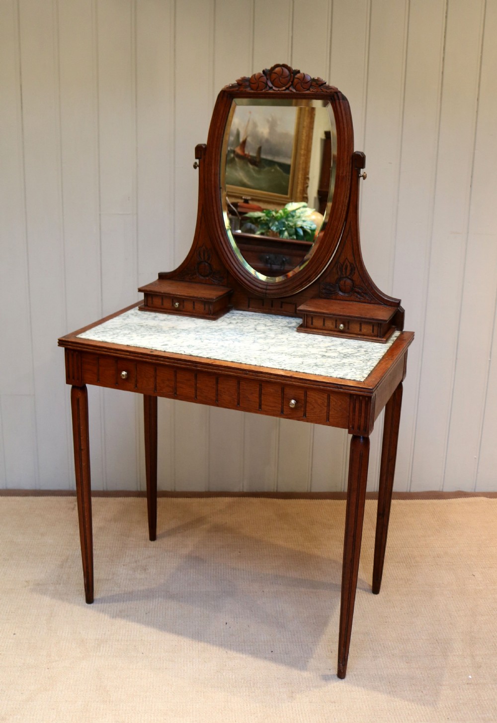 French Oak Dressing Table  View VIII