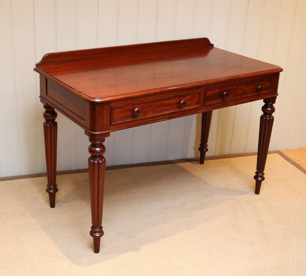 Late 19th Century Mahogany Side Table View VII