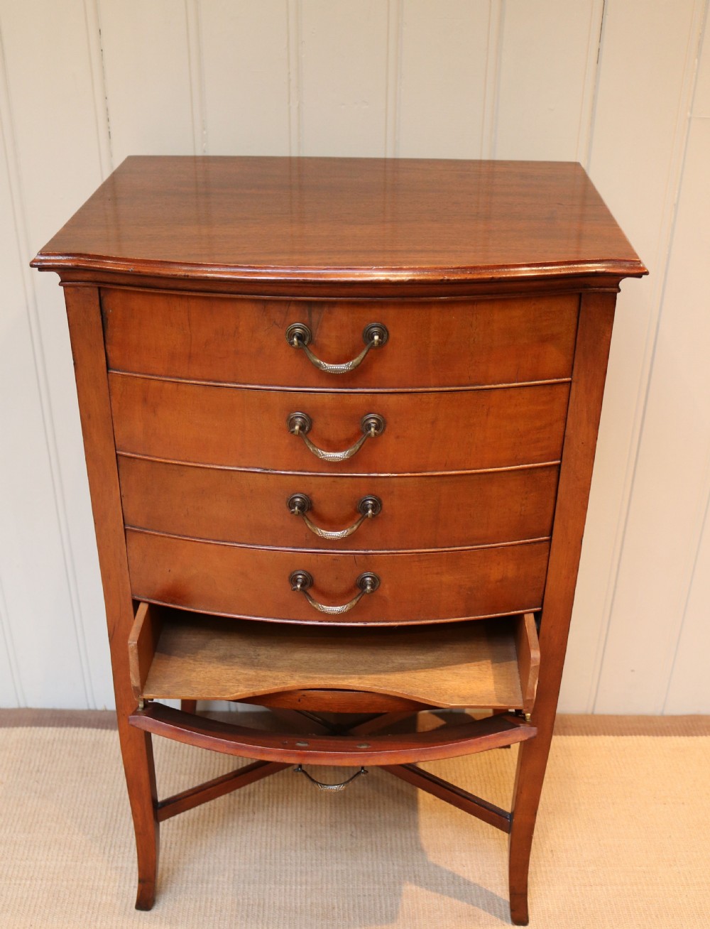 Mahogany Music Cabinet  View V