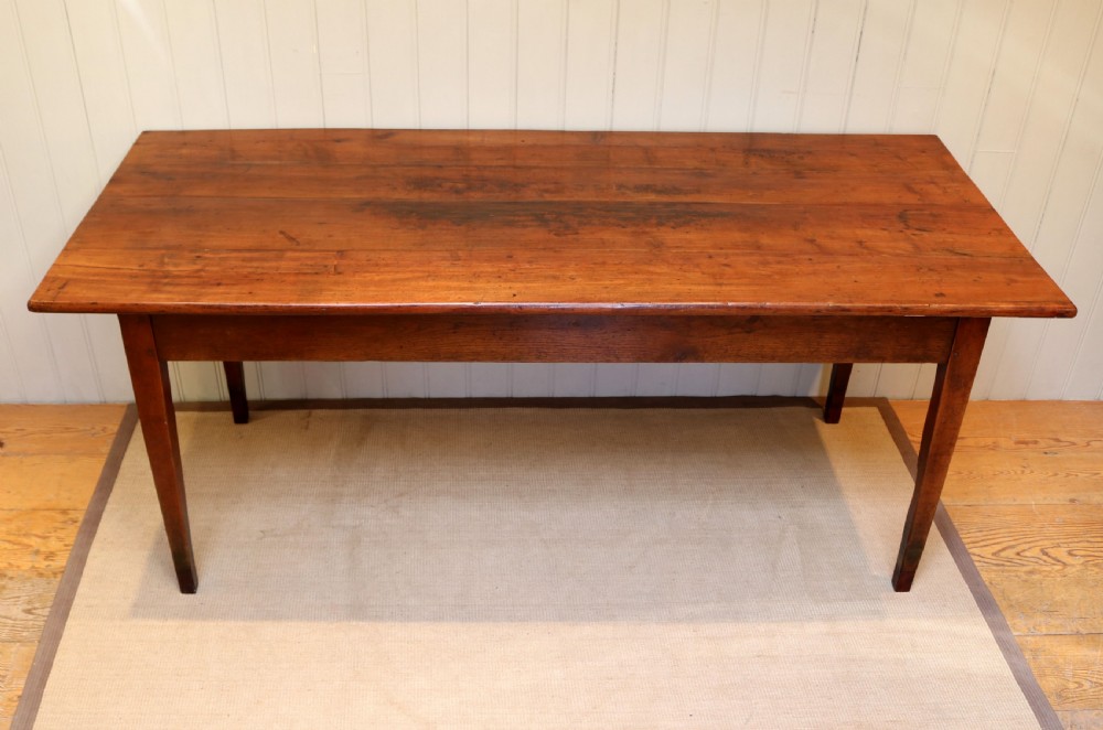 French Cherry Wood Farmhouse Table