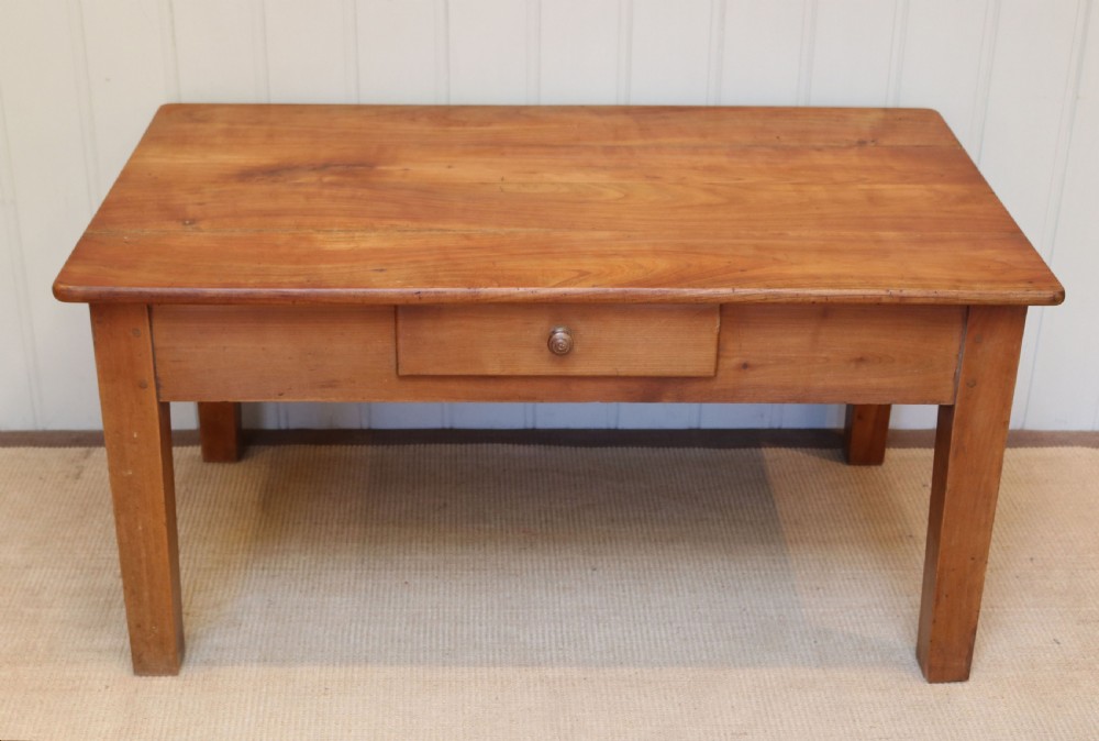 Low Cherry Wood Table