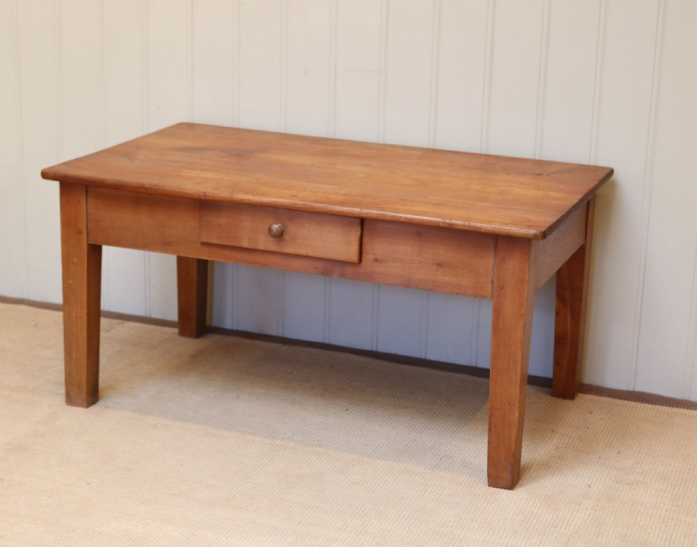 Low Cherry Wood Table View IV