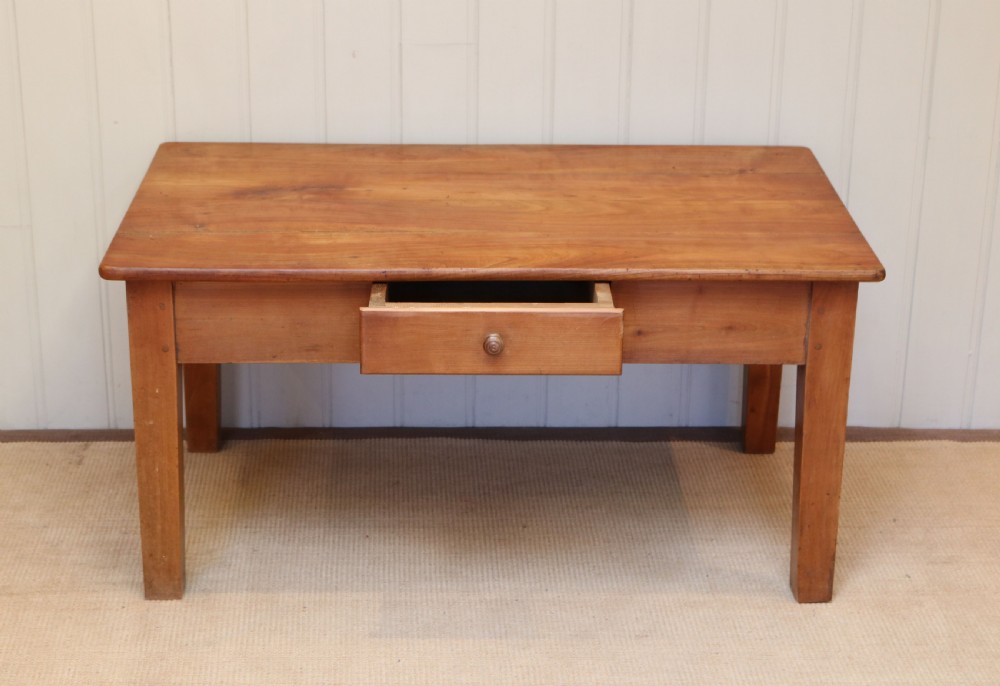Low Cherry Wood Table View V