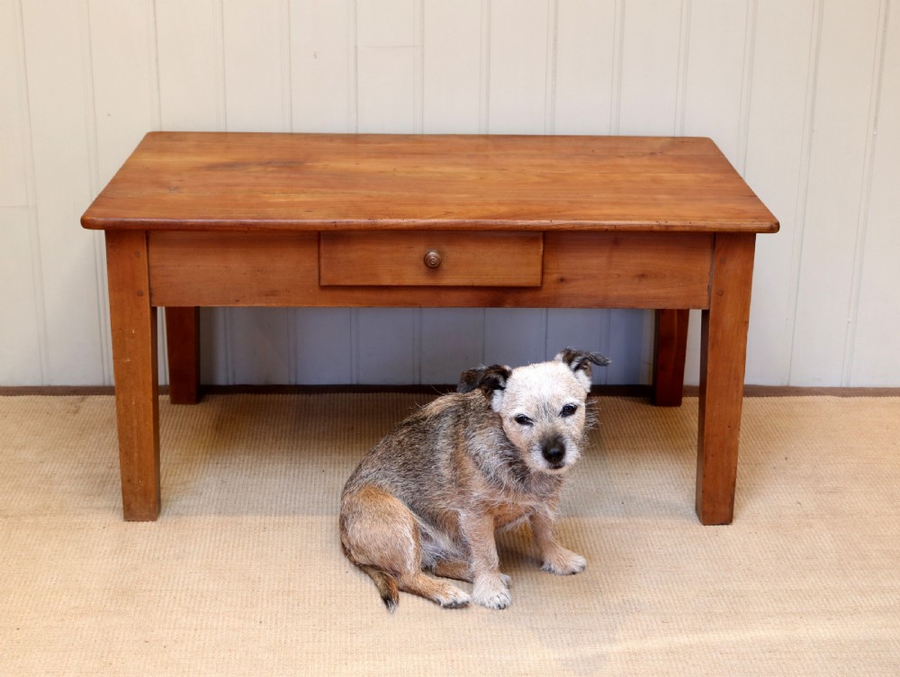 Low Cherry Wood Table View VIII