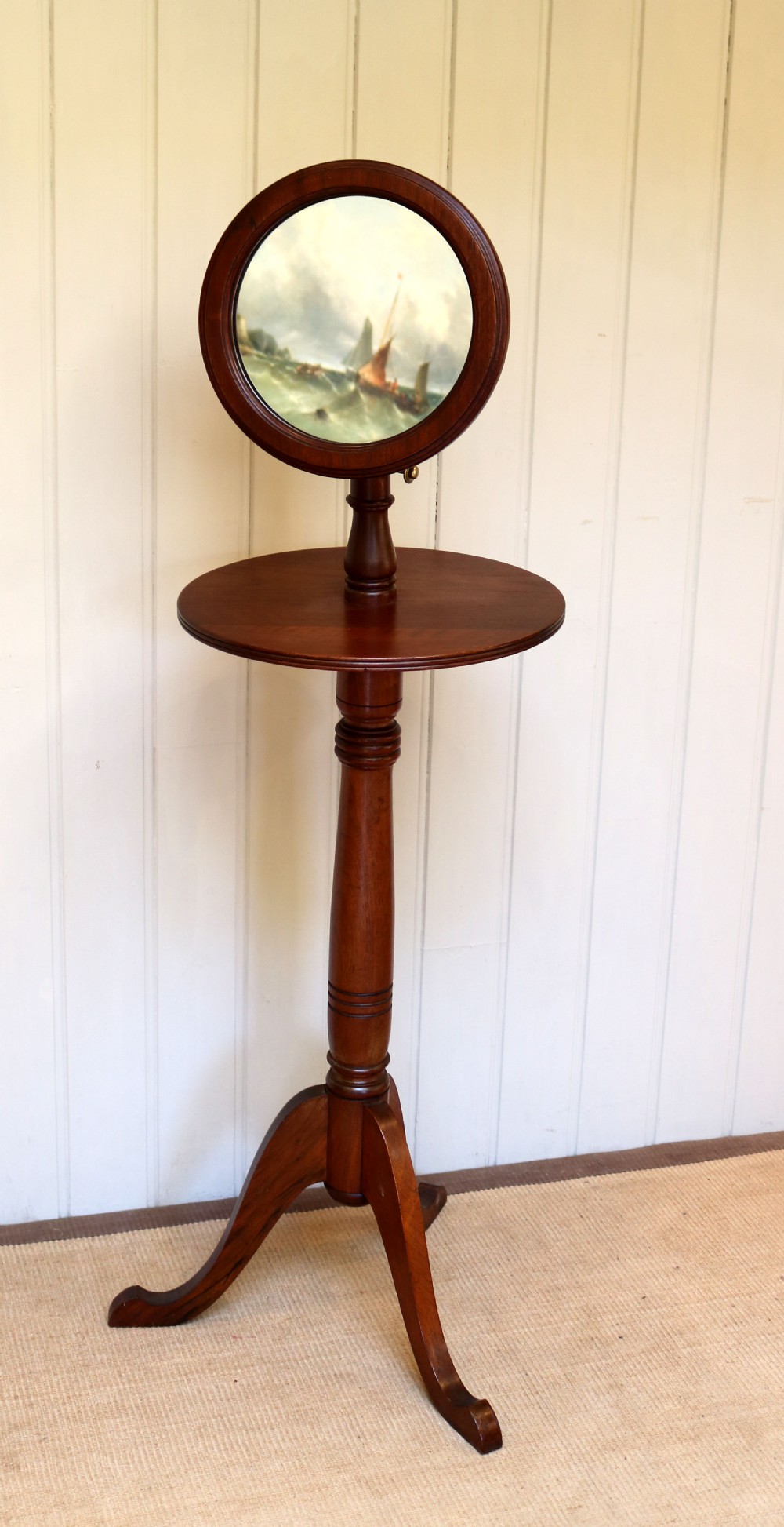 Edwardian Mahogany Shaving Stand 