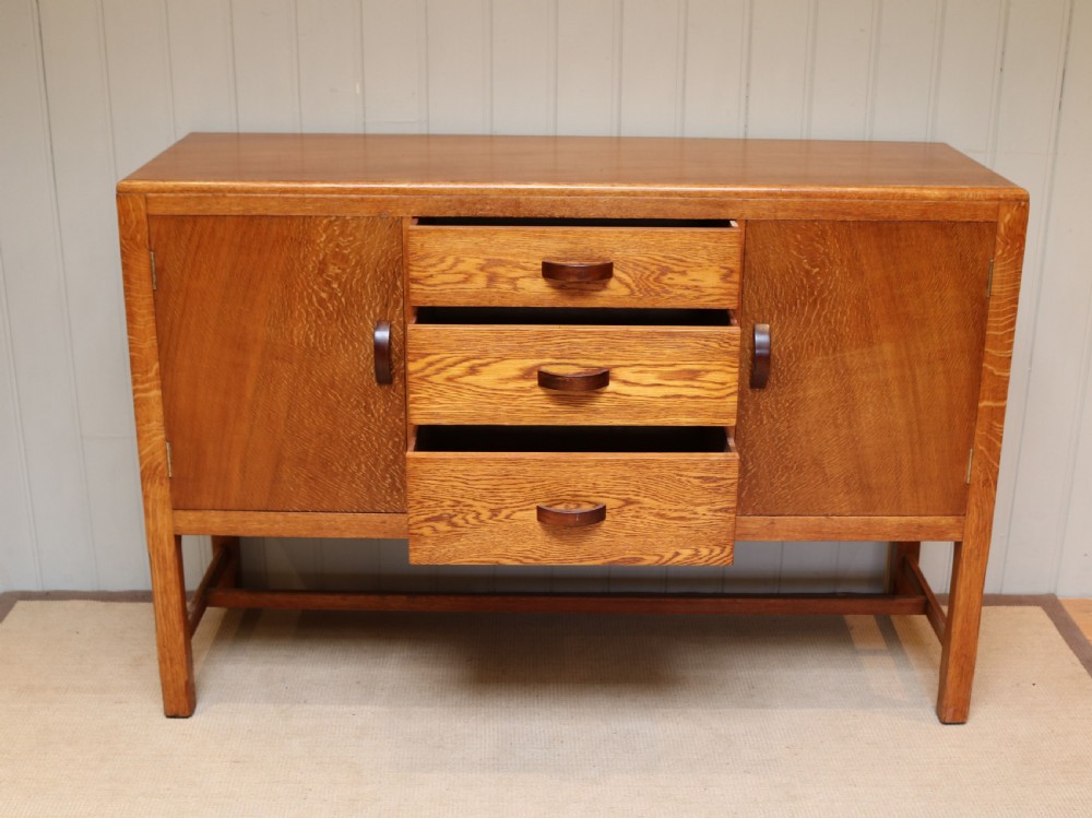 Solid Oak Cotswold School Sideboard View III