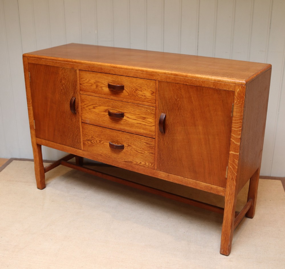 Solid Oak Cotswold School Sideboard View IV
