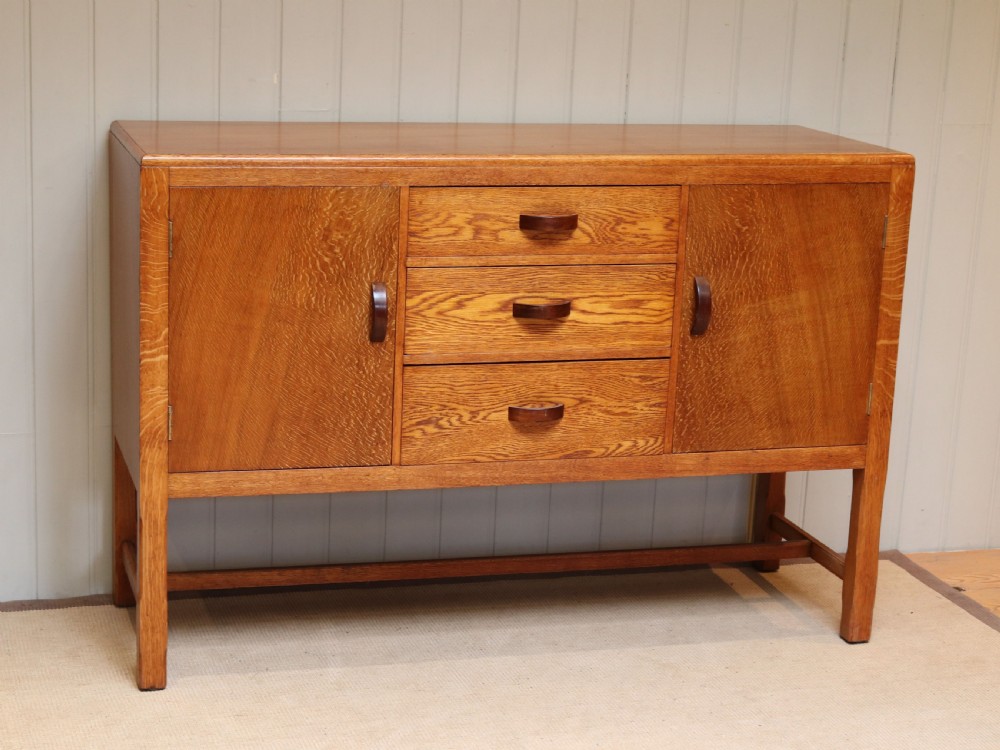 Solid Oak Cotswold School Sideboard View V