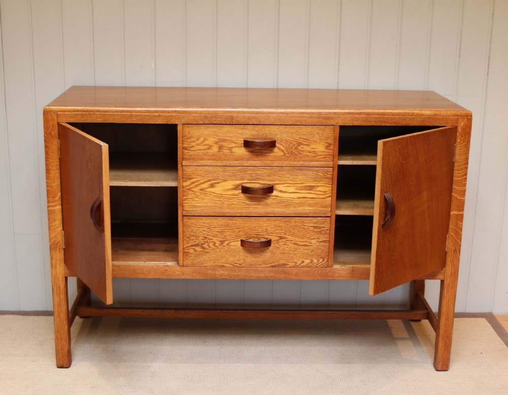 Solid Oak Cotswold School Sideboard View VII