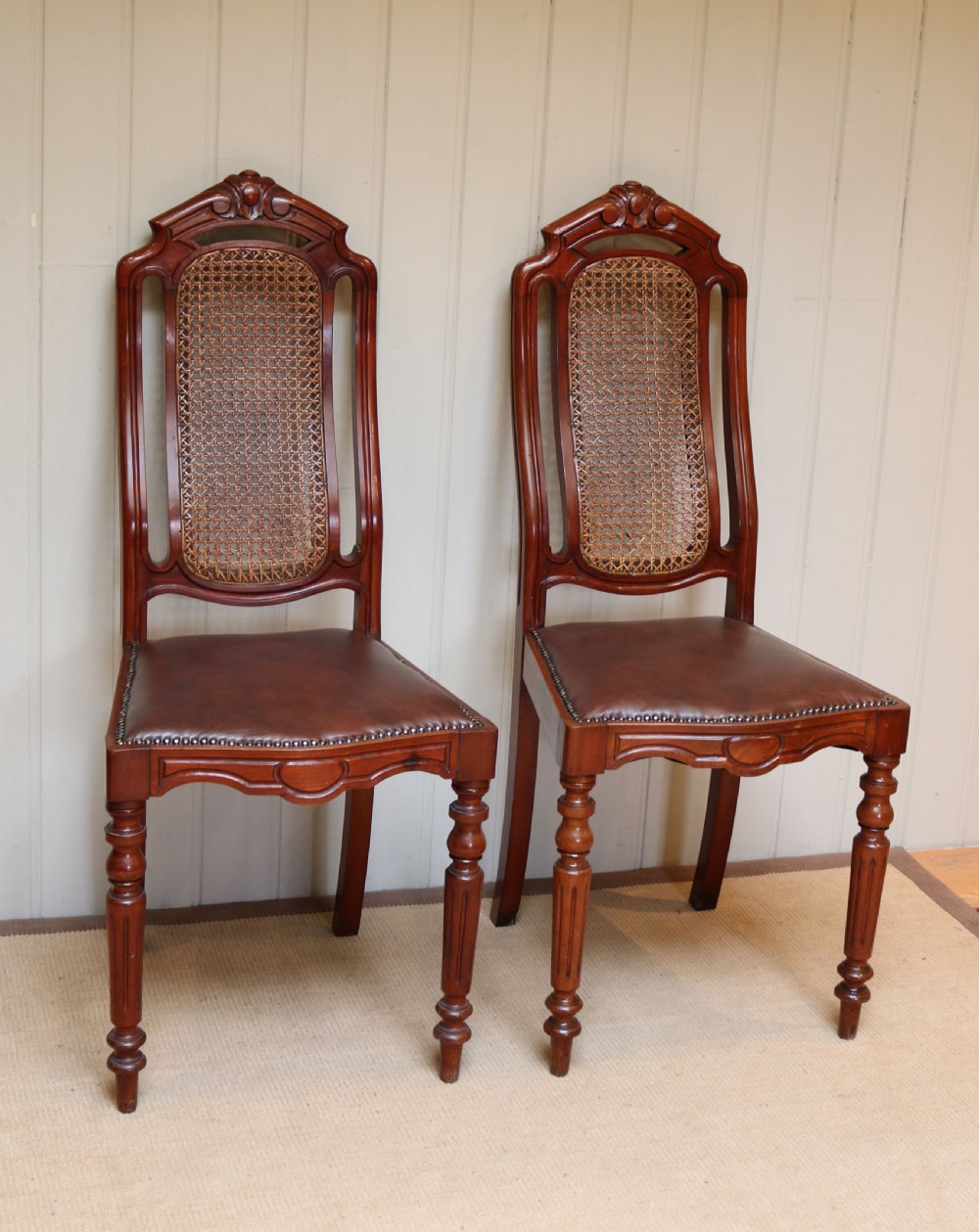 Pair Of Mahogany Chairs 