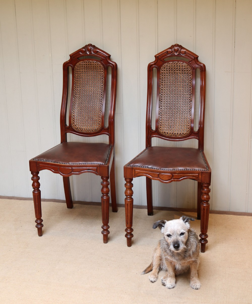 Pair Of Mahogany Chairs  View II
