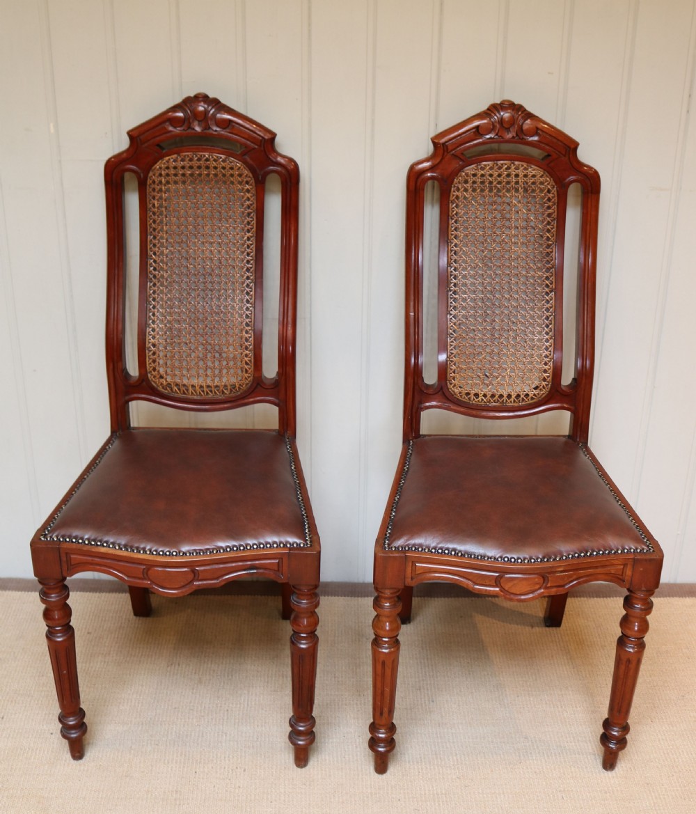 Pair Of Mahogany Chairs  View IV