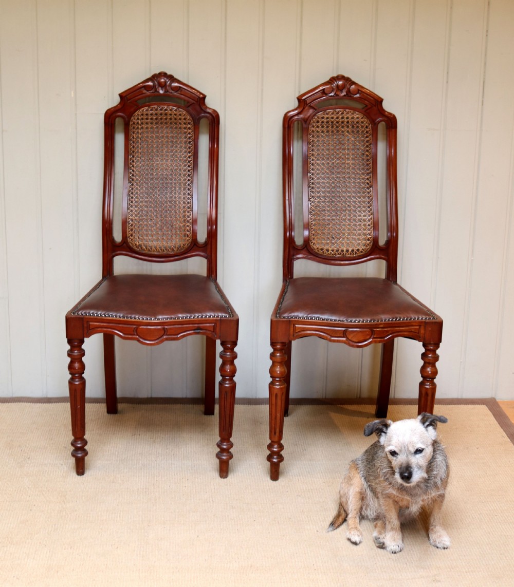 Pair Of Mahogany Chairs  View VI