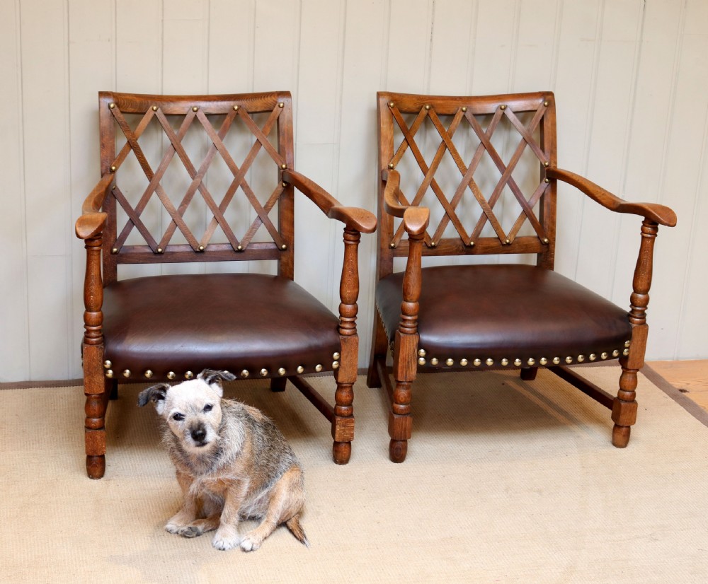Pair Of French Beech Show-Wood Armchairs View VII