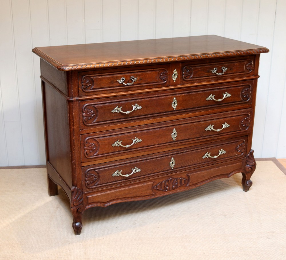 French Oak Chest Of Drawers View VI