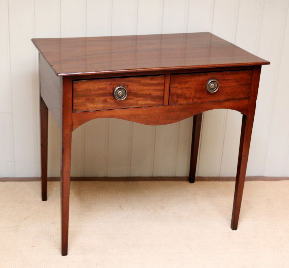 Early 19th Century Mahogany Side Table  View VI