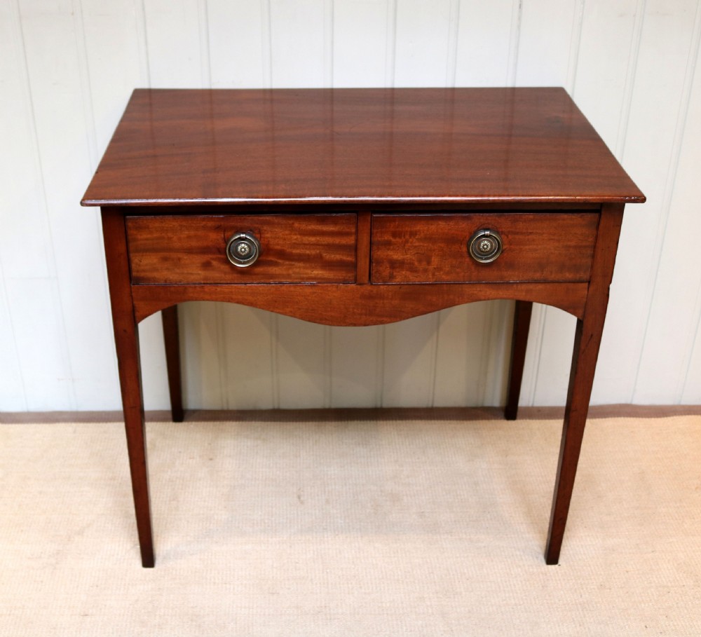 Early 19th Century Mahogany Side Table  View VIII