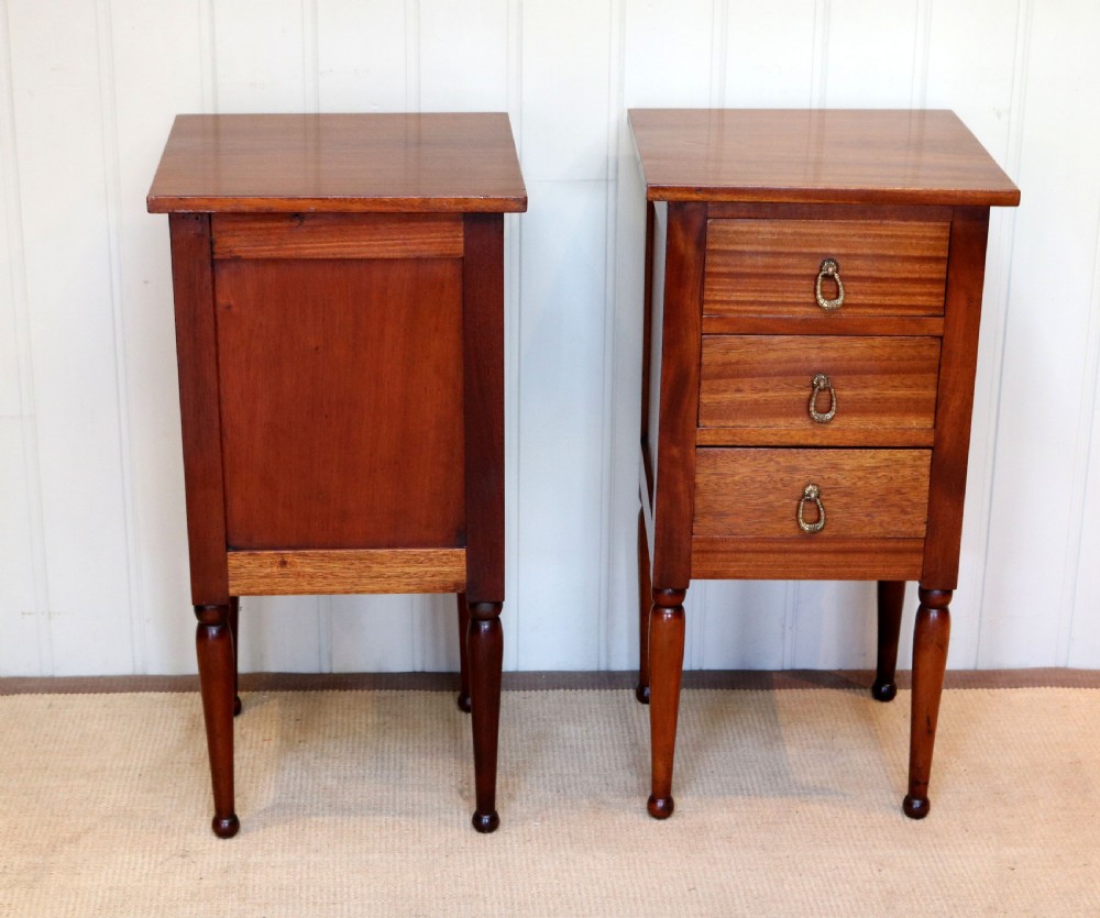 Pair Of Mahogany Bedside Cabinets View VIII