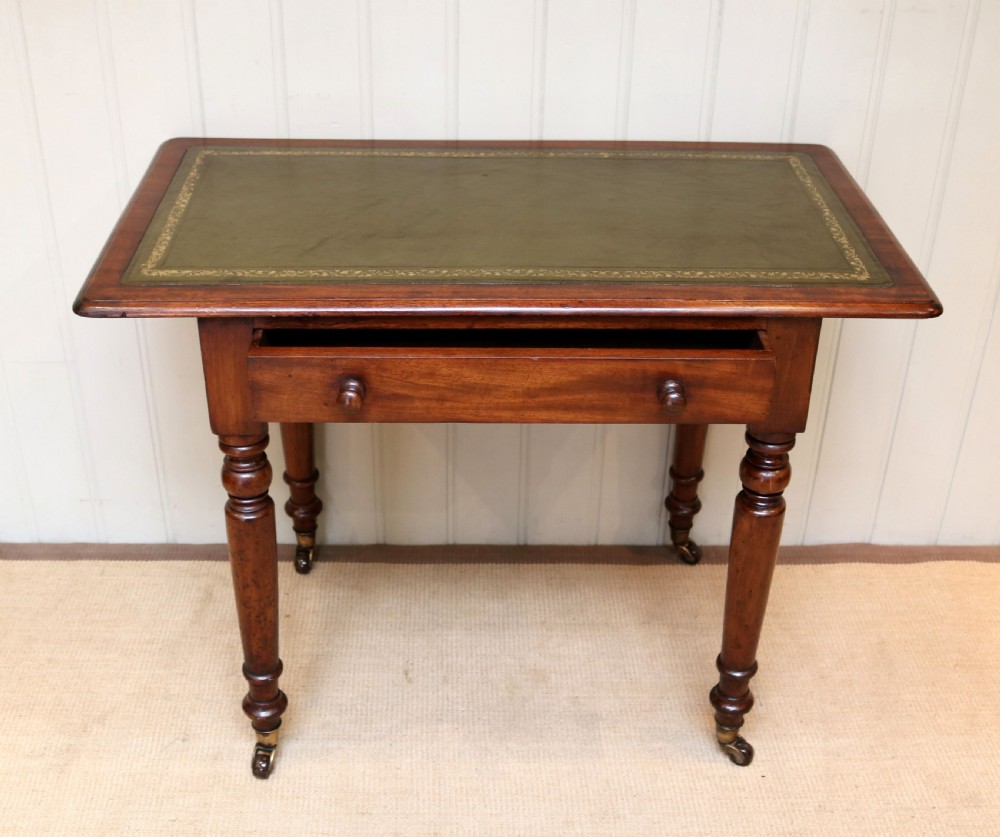 Small Proportioned Mahogany Writing Table  View IV