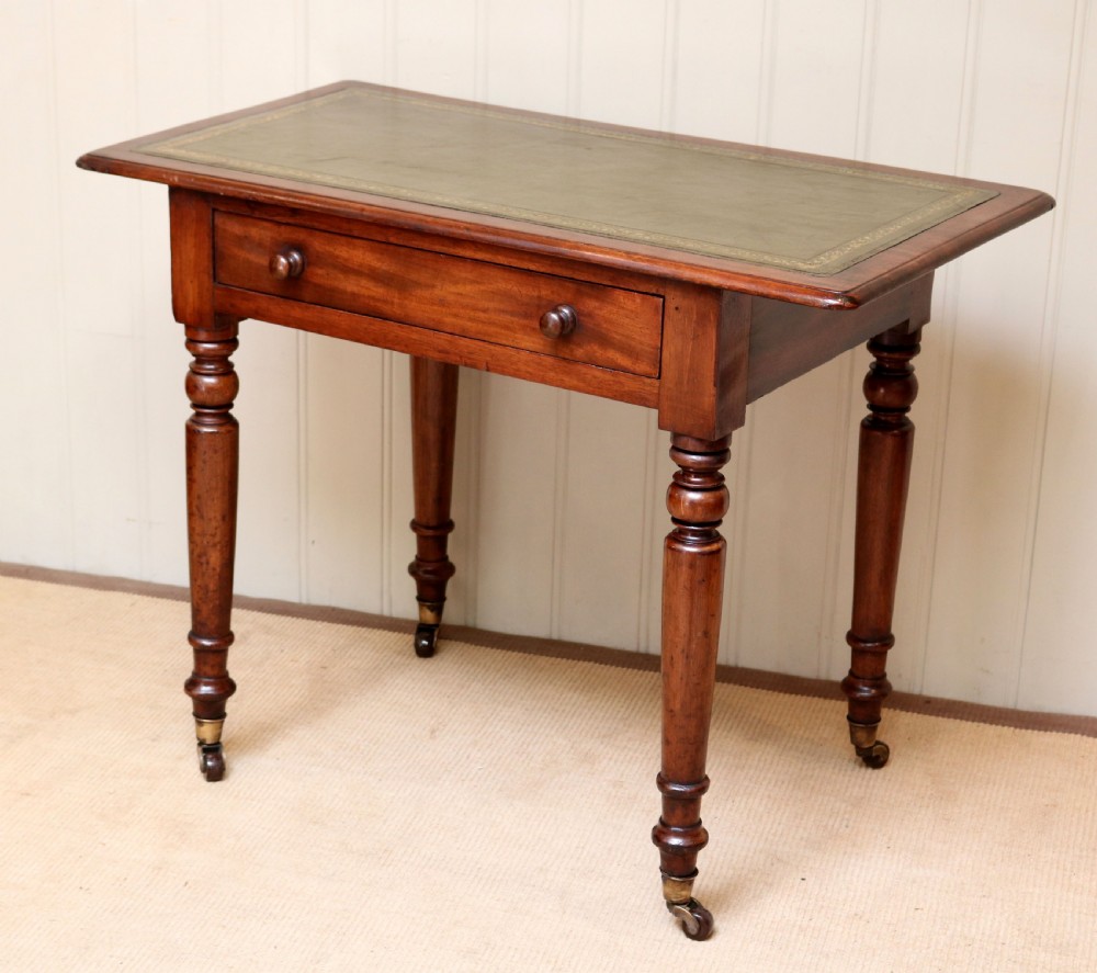 Small Proportioned Mahogany Writing Table  View VII