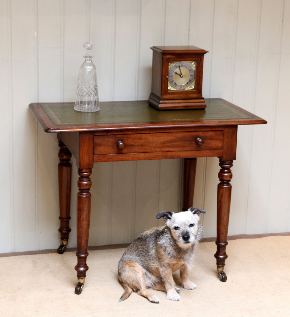 Small Proportioned Mahogany Writing Table  View VIII
