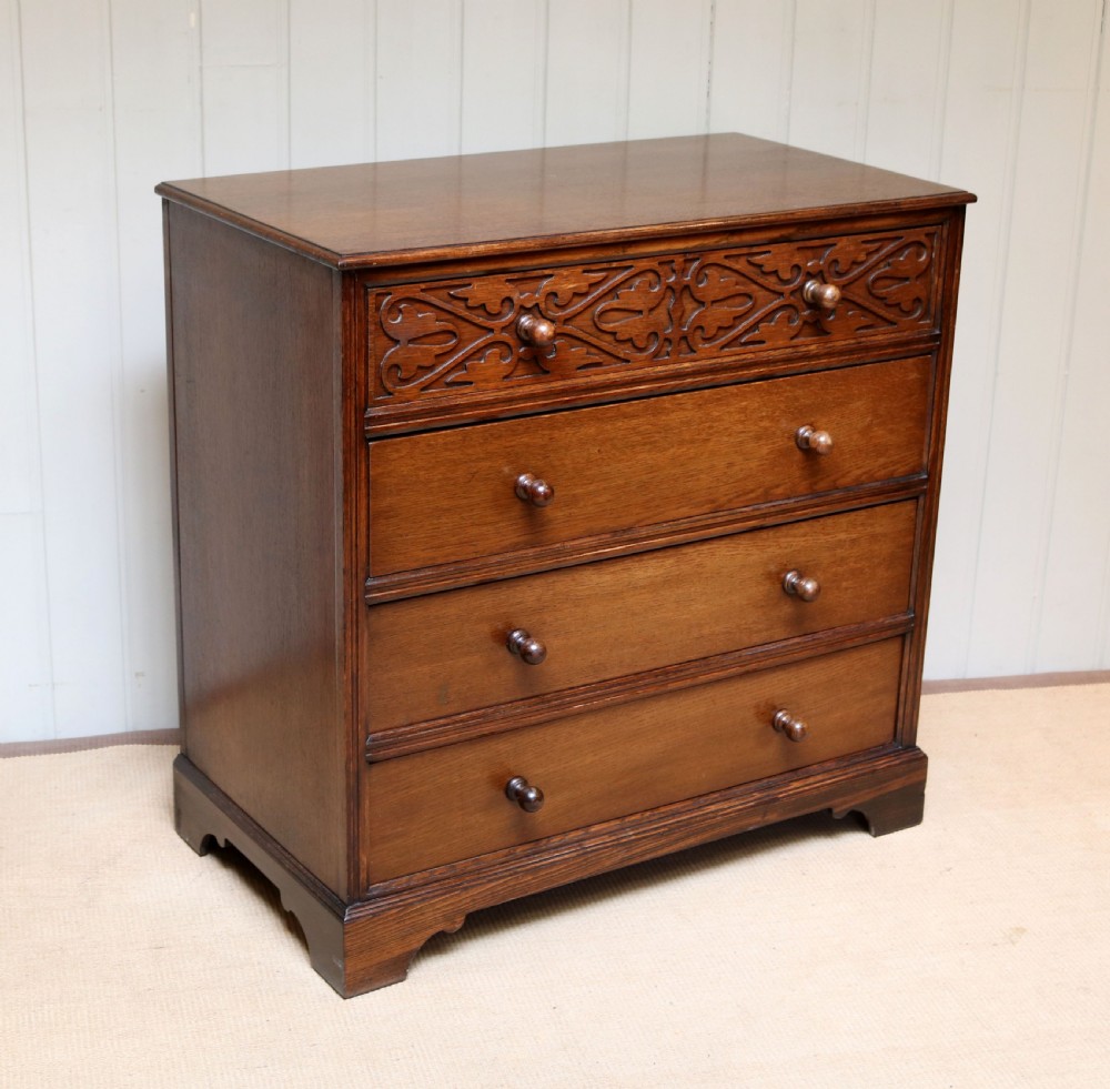 Solid Oak Chest Of Drawers  View VI