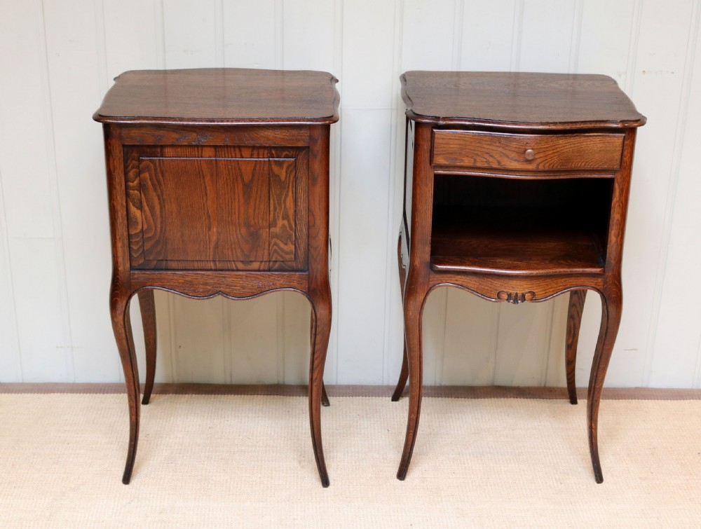 Pair Of Oak Bedside Cabinets View V