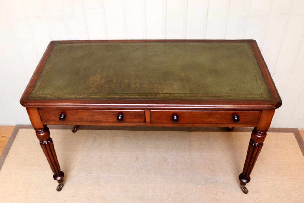 Late 19th Century Mahogany Writing Desk  View II