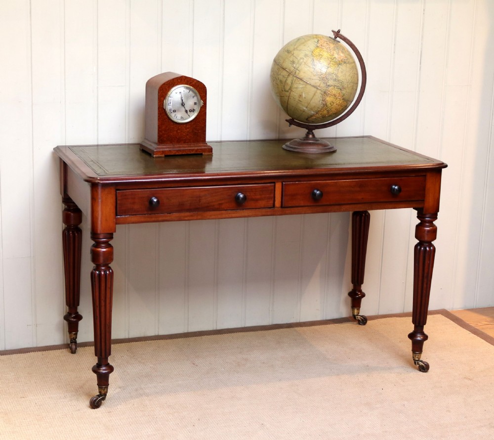 Late 19th Century Mahogany Writing Desk  View III
