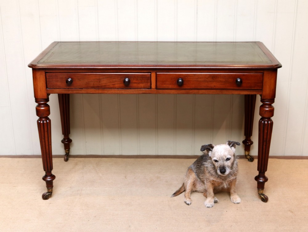 Late 19th Century Mahogany Writing Desk  View IV