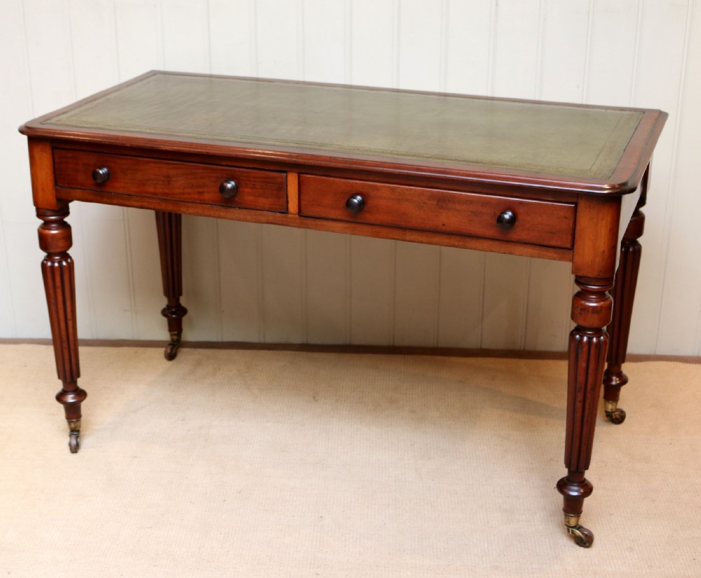 Late 19th Century Mahogany Writing Desk  View V