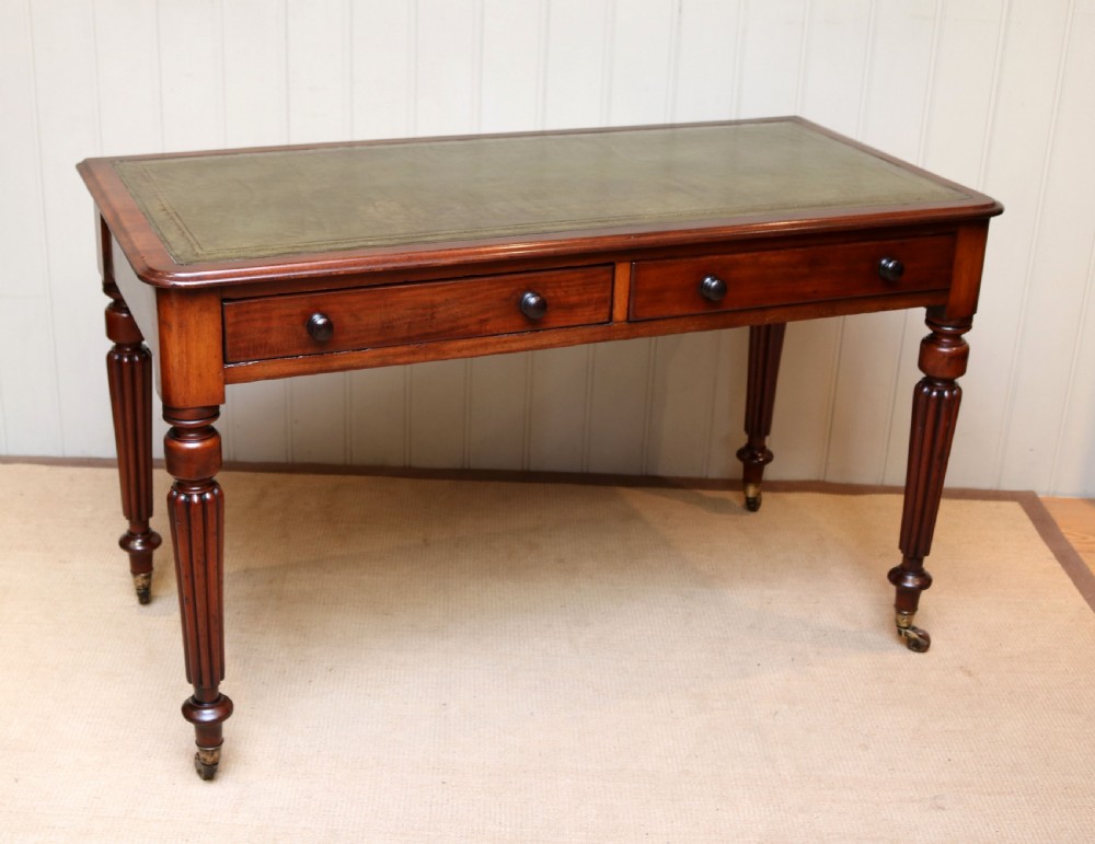 Late 19th Century Mahogany Writing Desk  View VI