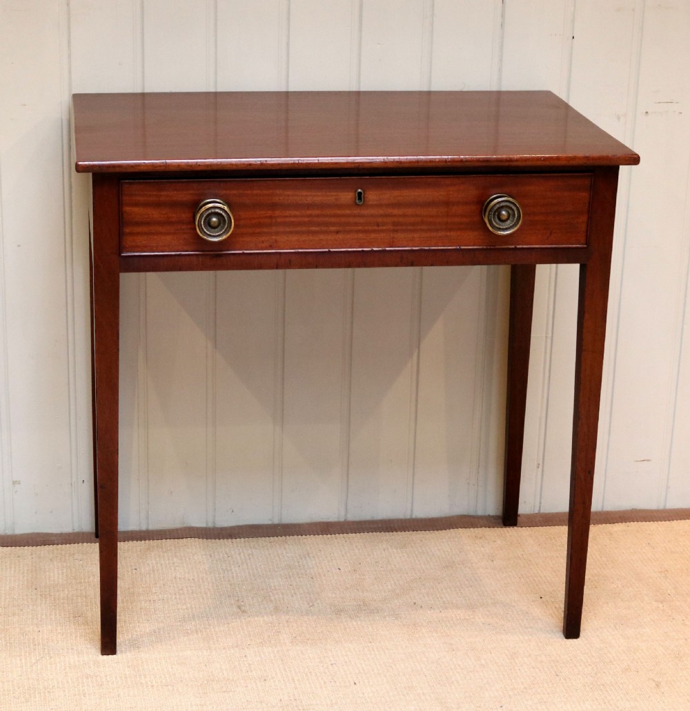 Early 19th Century Mahogany Side Table 