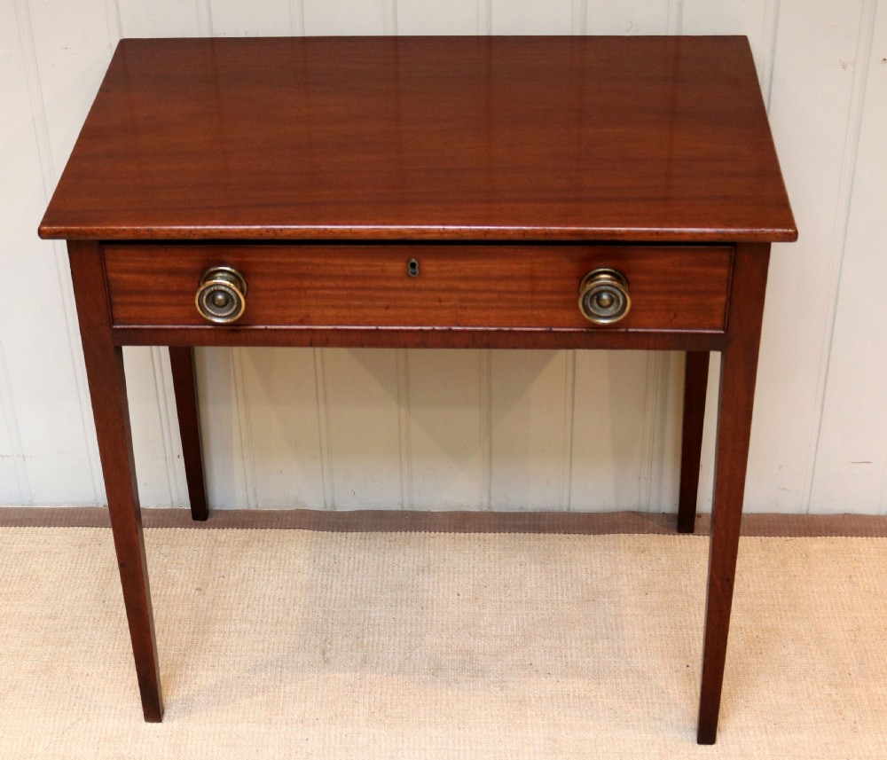 Early 19th Century Mahogany Side Table  View II