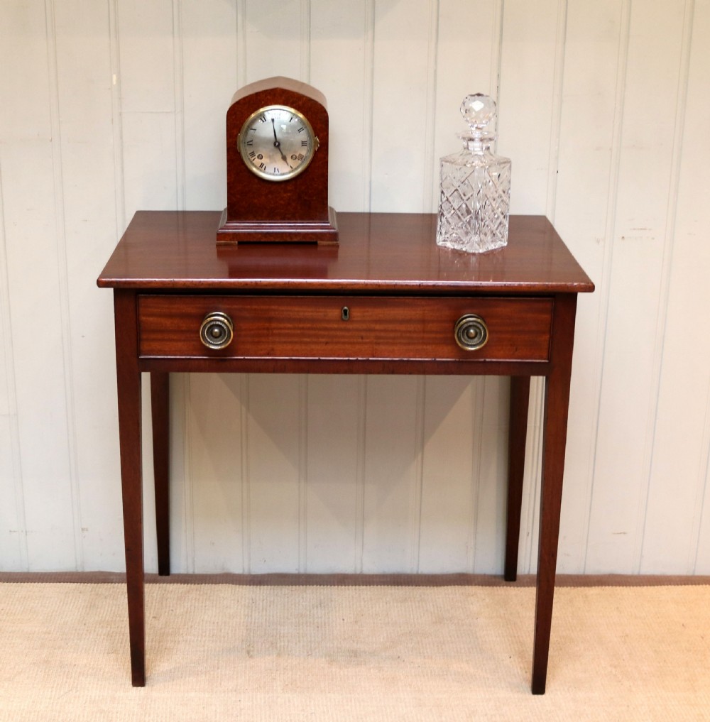 Early 19th Century Mahogany Side Table  View VI