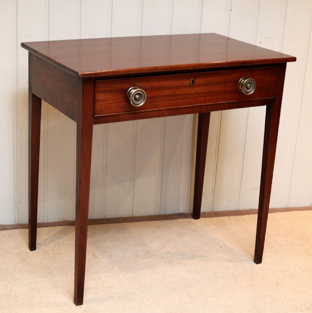 Early 19th Century Mahogany Side Table  View VII
