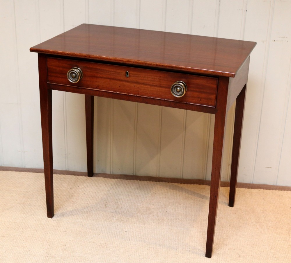 Early 19th Century Mahogany Side Table  View VIII