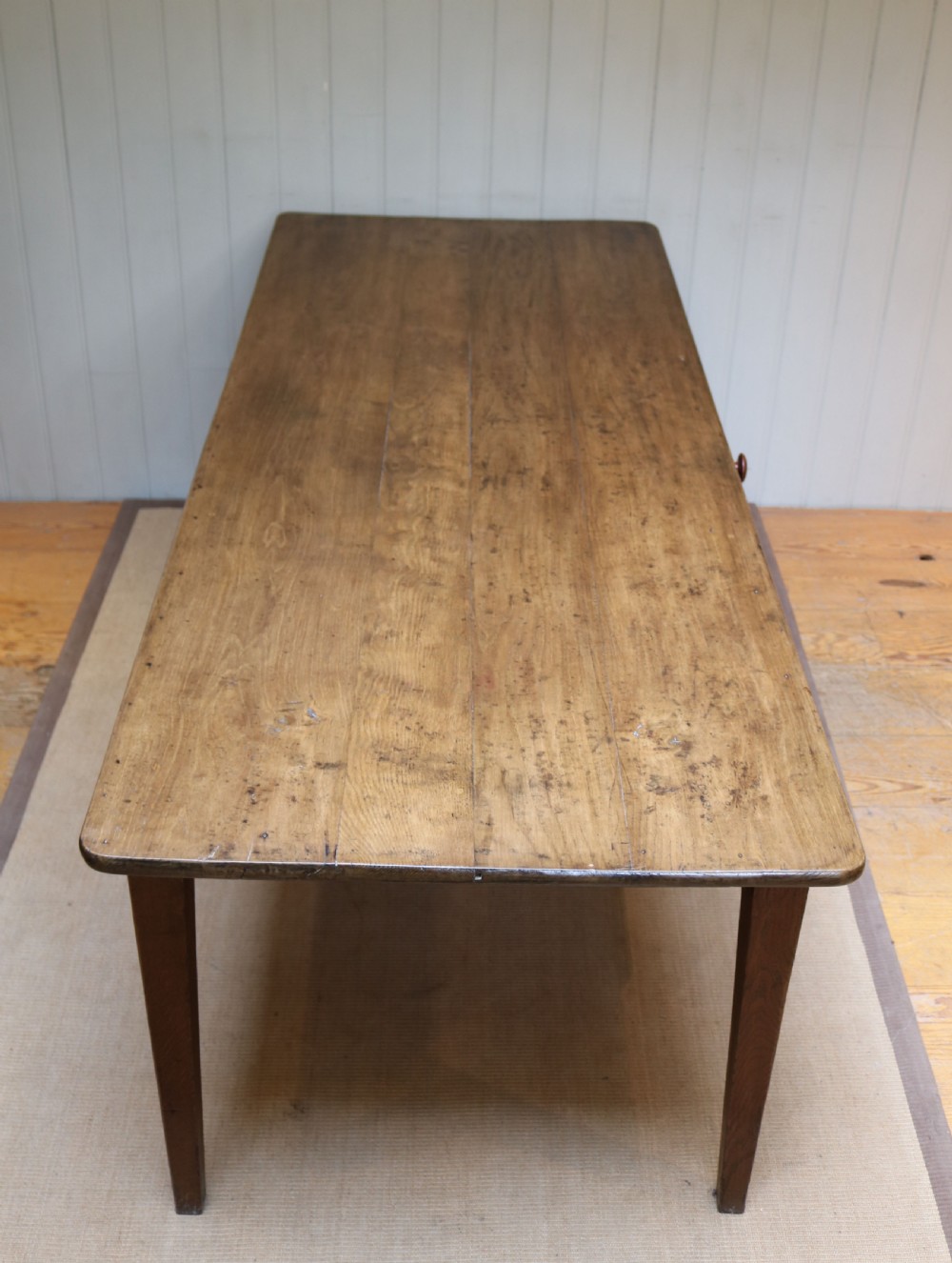 French Oak Farmhouse Table View II